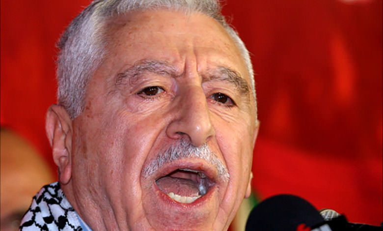 حواتمة يجتمع وسليم الزعنون رئيس المجلس الوطني الفلسطيني