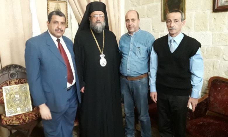 الديمقراطية تلتقي وزير الدفاع اللبناني و شخصيات نياببة و روحية