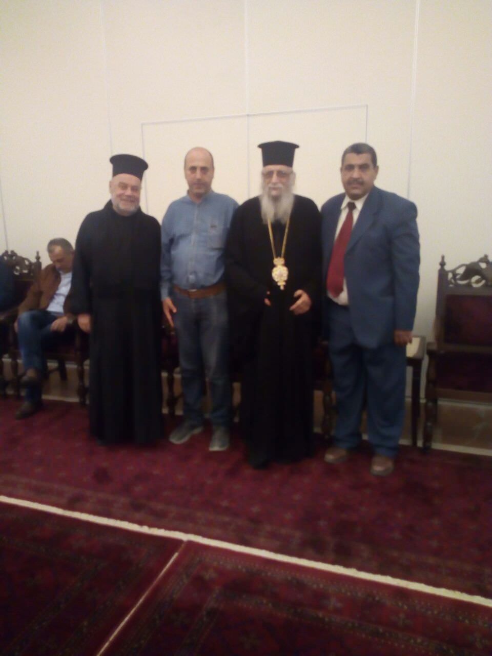 الديمقراطية تلتقي وزير الدفاع اللبناني و شخصيات نياببة و روحية