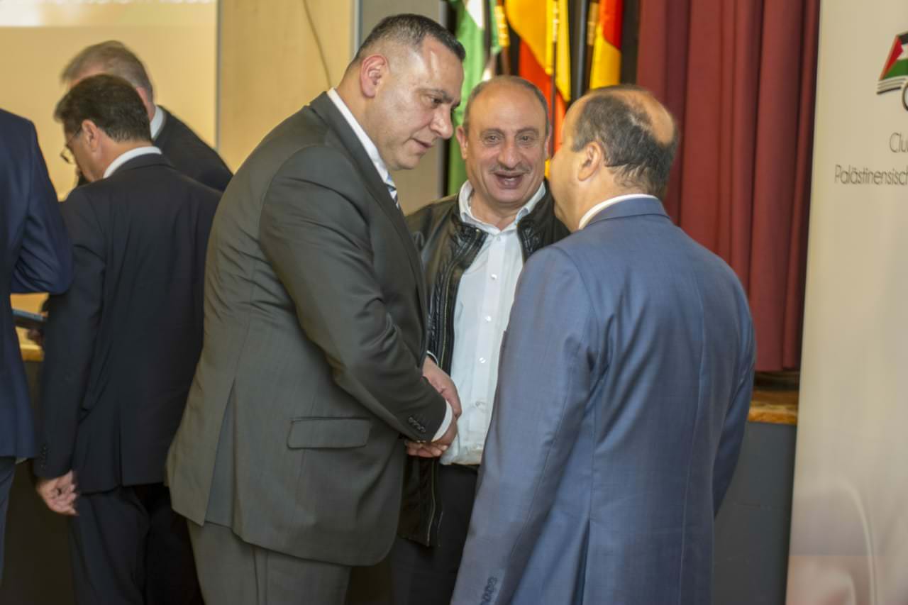 احتفال تأسيس النادي الاكاديمي الفلسطيني لخريجي الجامعات والمعاهد الالمانيه