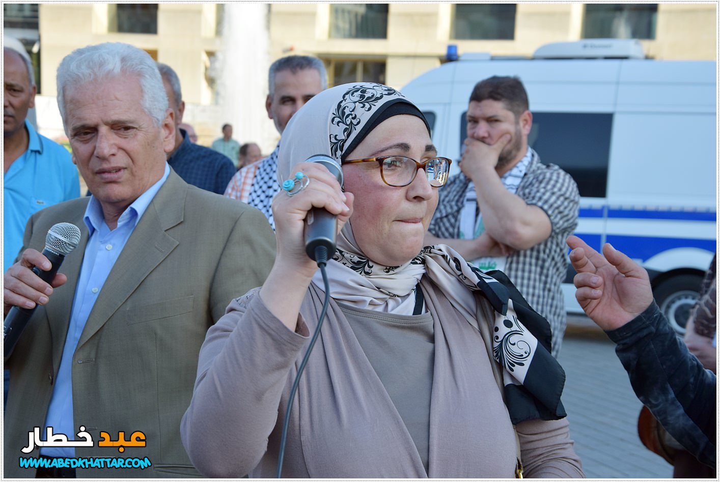 اللجنة الوطنية الفلسطينية تنظم وقفة جماهيرية أمام بوابة براندنبورغ التاريخية .استنكارا للعدوان المتواصل على شعبنا في فلسطين