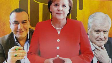 النائب عبد الكريم عراقي على غلاف مجلة المدينة في برلين ويرد على وزير الداخلية الألماني زيهوفر