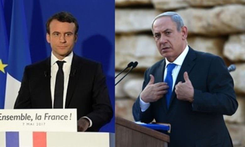 الرئيس الفرنسي لنتنياهو || نقل السفارة أدى لقتل الفلسطينيين