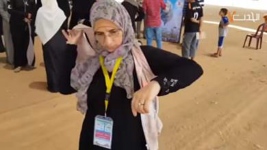 بالفيديو || والدة الشهيدة رزان النجار تكمل مشوار ابنتها