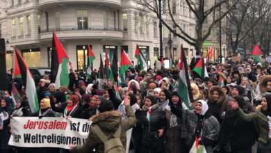 مسيرة حاشدة في ألمانيا دعما لفلسطين