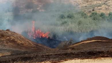 3 حرائق في غلاف غزة بفعل طائرات ورقية حارقة