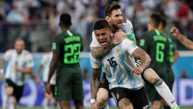 تأهل الأرجنتين لثمن النهائي بفوز قاتل على نيجيريا