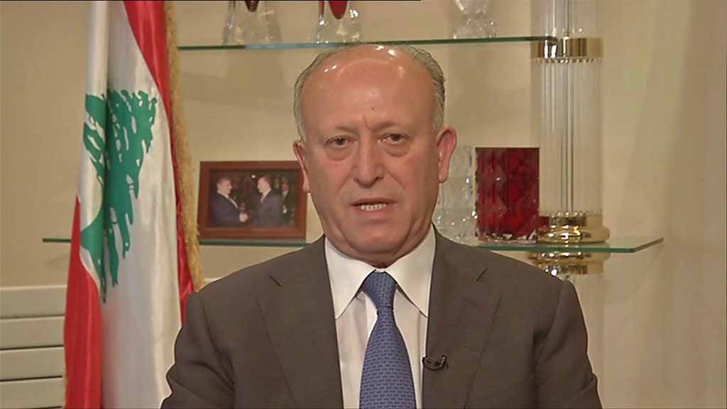 وزير العدل السابق أشرف ريفي