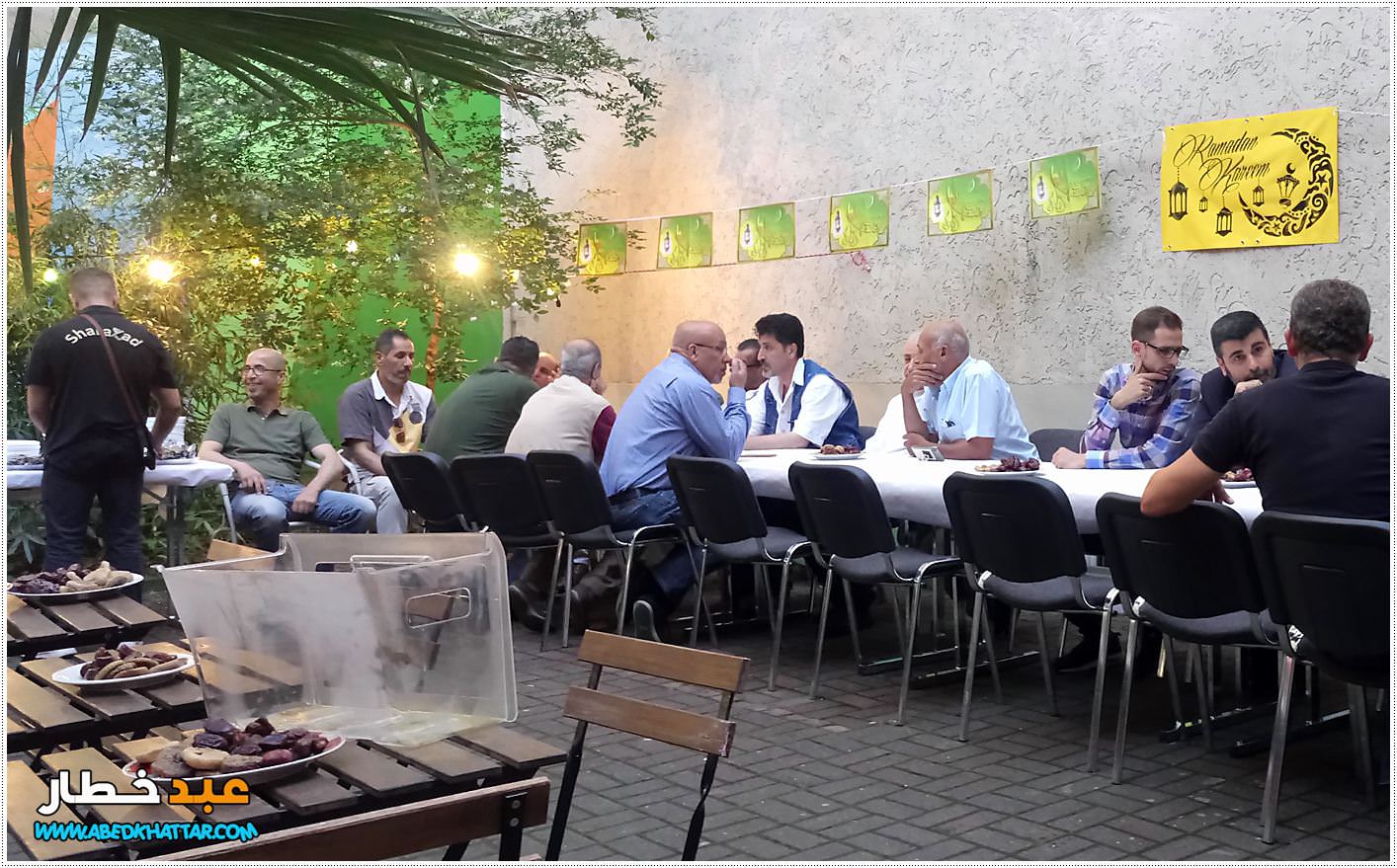 ألمانيا ينظم مأدبة إفطار لأبناء الجالية الفلسطينية و العربية في برلين