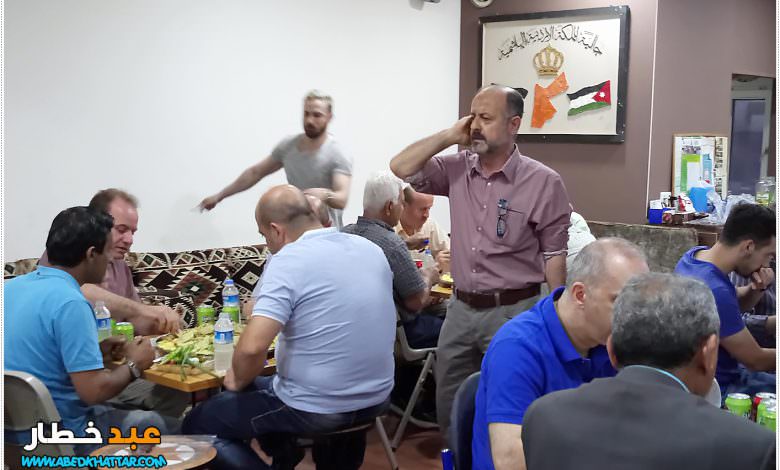 الجالية الأردنية/ألمانيا تنظم مأدبة إفطار رمضان لأبناء الجالية الأردنية في برلين