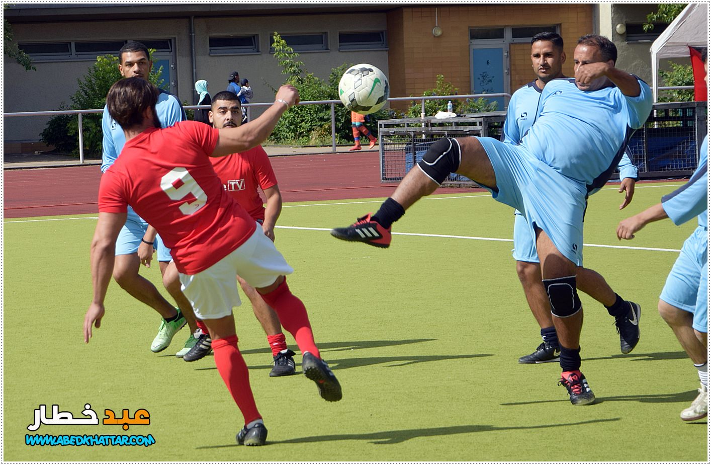 فريق الجالية الليبية يفوز بكأس الدوره الرابعة عشر بكرة القدم فريق العودة الرياضي