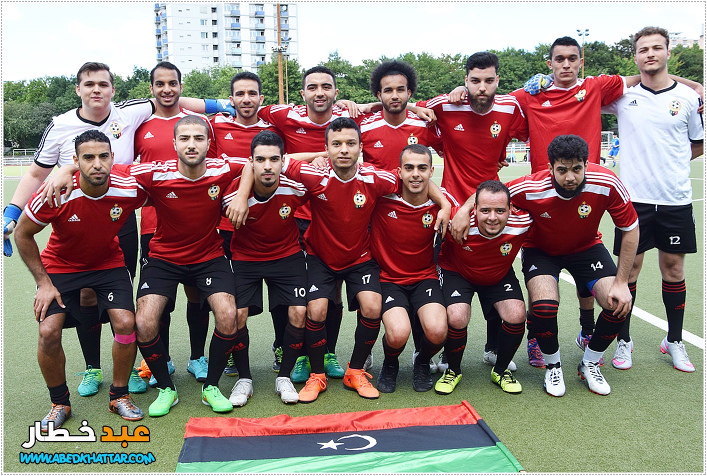 فريق الجالية الليبية يفوز بكأس الدوره الرابعة عشر بكرة القدم فريق العودة الرياضي