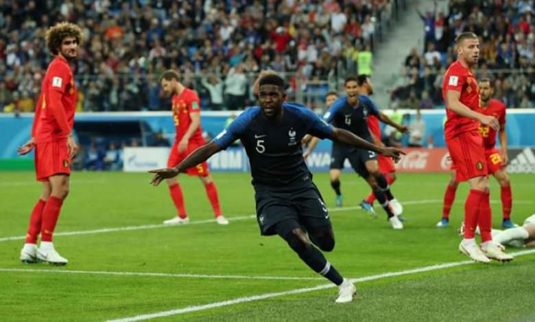 فرنسا تبدد أحلام بلجيكا وتتأهل لنهائي مونديال 2018