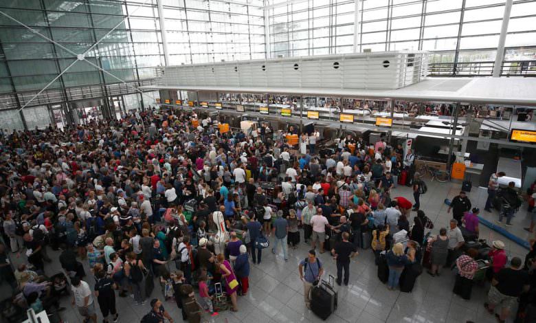 مطار ميونيخ يلغي 200 رحلة.. بسبب امرأة مجهولة