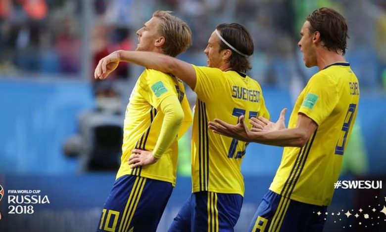 بالفيديو.. السويد تقصي سويسرا وتتأهل لربع نهائي المونديال