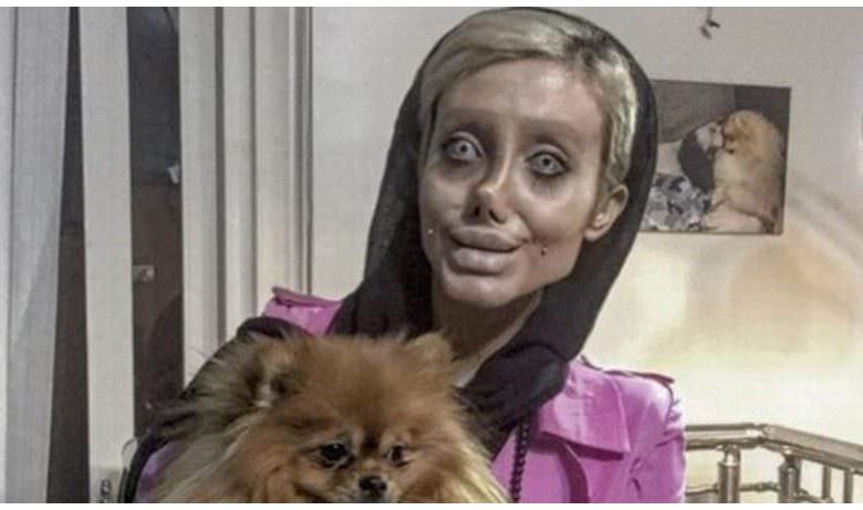 صور.. هذا هو الوجه الحقيقي للإيرانية شبيهة أنجلينا جولي