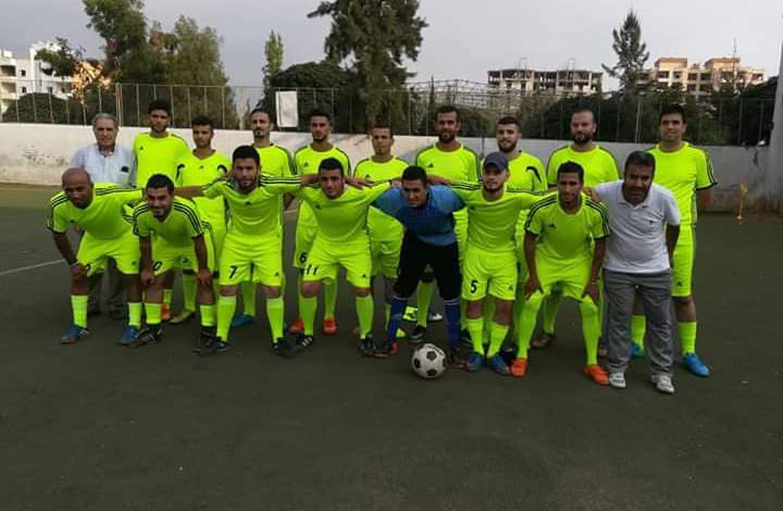 تعادل نادي الشبيبة و نادي الصمود في مخيم البداوي