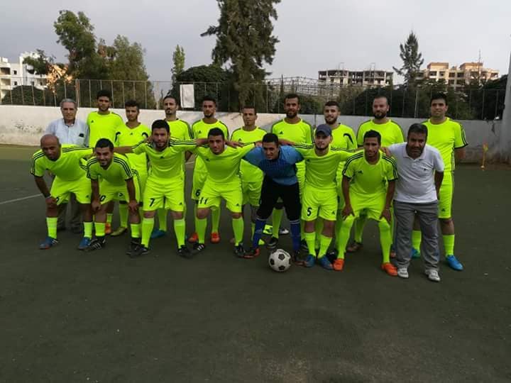 تعادل نادي الشبيبة و نادي الصمود في مخيم البداوي