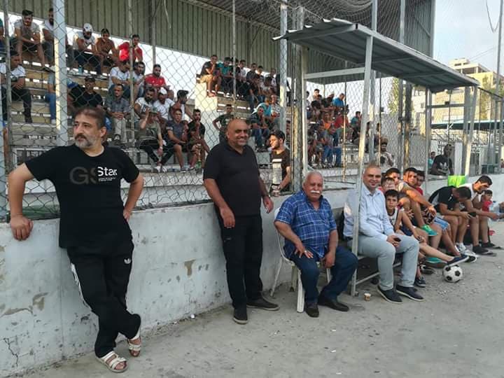 تعادل نادي القدس و نادي الأجيال في مخيم البداوي