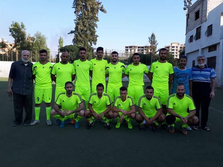 فوز فريق اليرموك على الشبيبة في مخيم البداوي