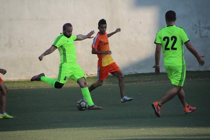 فوز فريق اليرموك على الشبيبة في مخيم البداوي