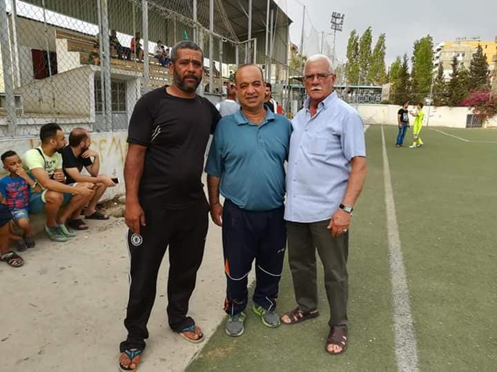 تعادل نادي الشبيبة و نادي الصمود في مخيم البداوي