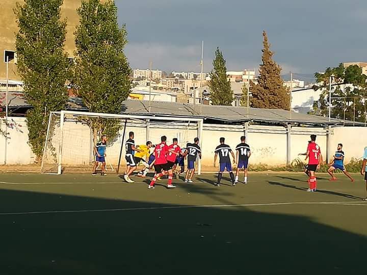 الأشبال يفوز على اليرموك على ارض ملعب فلسطين في مخيم البداوي