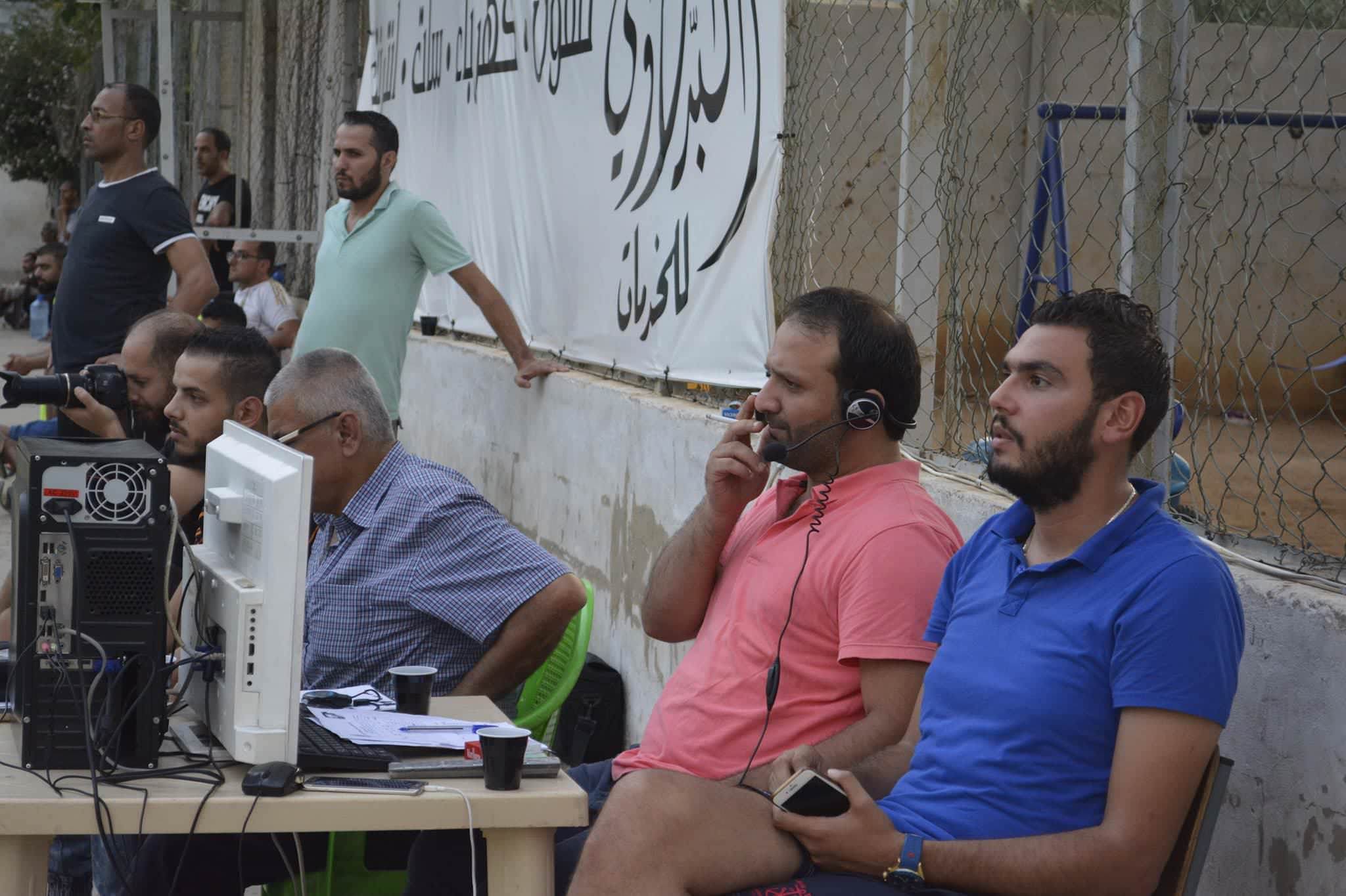 فوز نادي نادي الاشبال 3  - 0 على نادي الضفه في مخيم البداوي