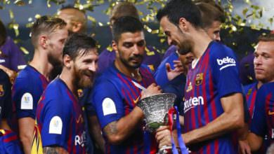برشلونة بطلاً لكأس السوبر الإسباني أمام إشبيلية العنيد
