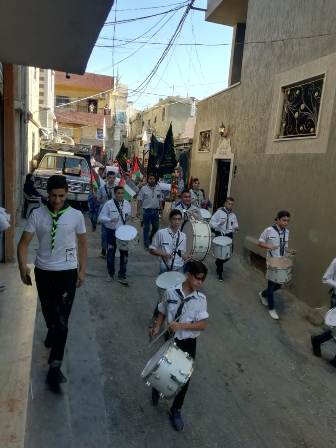 الجهاد تنظم مسيرات تضامنية في مخيمات لبنان دعماً للقدس وغزة