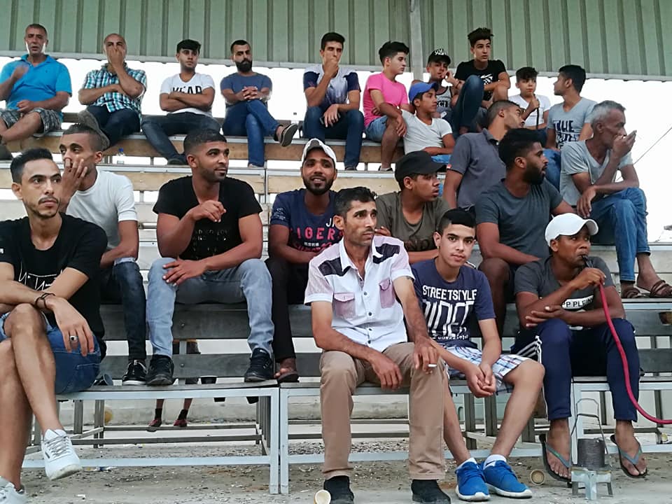 فوز نادي الهلال على نادي الدره في مخيم البداوي على ملعب فلسطين