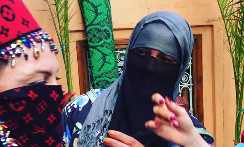 فيديو.. مادونا تظهر بالنقاب في المغرب
