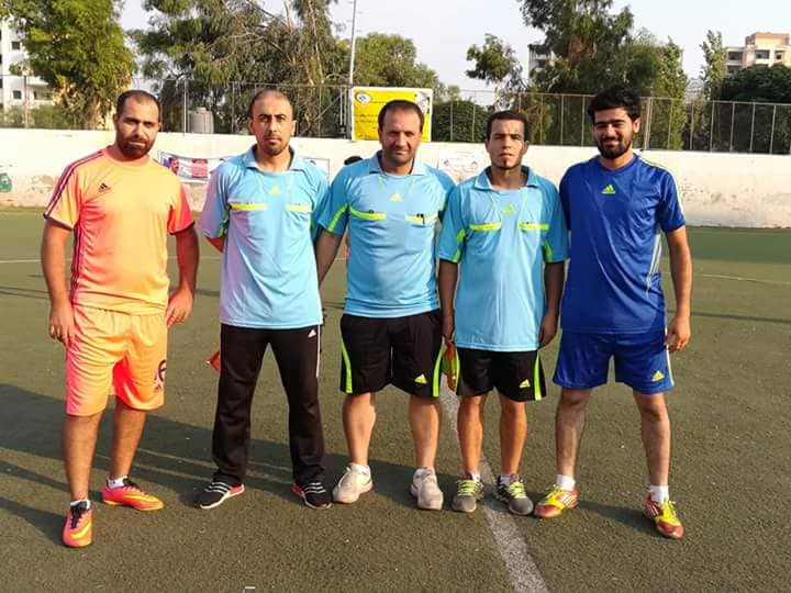 فوز نادي الضفة على نادي الدرة في مخيم البداوي