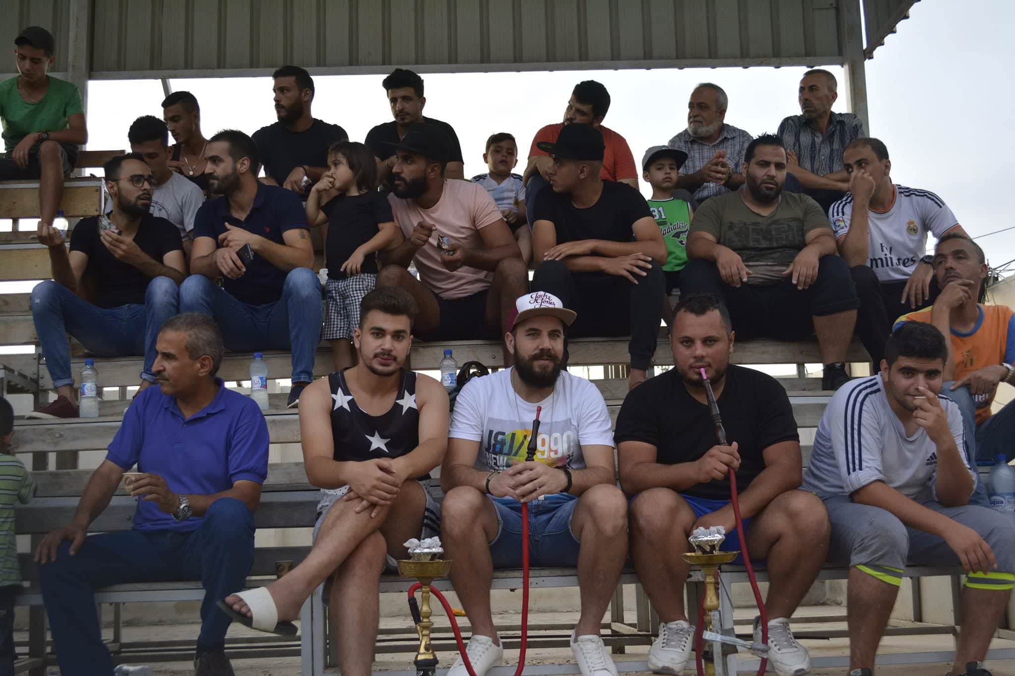 فوز نادي نادي الاشبال 3  - 0 على نادي الضفه في مخيم البداوي