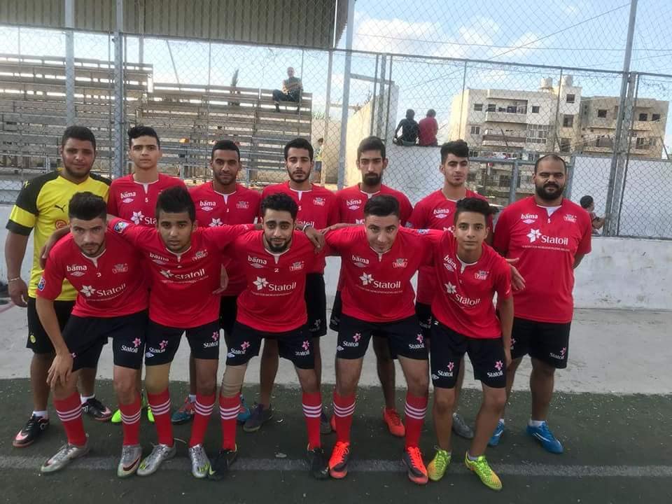فوز نادي اليرموك بضربات الترجيح 4 – 2 على نادي الهلال في مخيم البداوي
