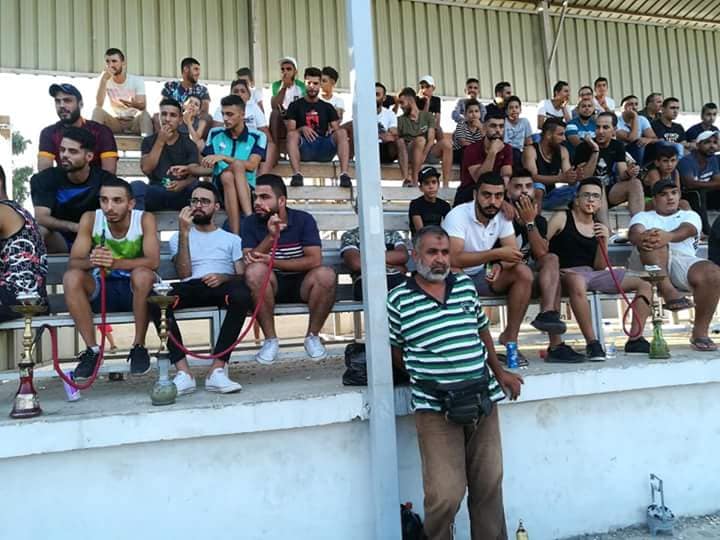 الضفة والهلال يتعادلان بتصفيات المجموعة الثانية على ارص ملعب فلسطين في مخيم البداوي