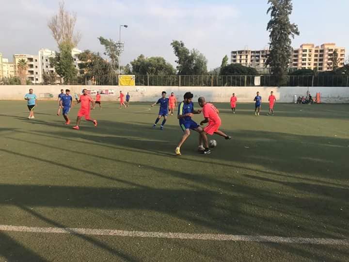 فوز نادي الضفة على نادي الدرة في مخيم البداوي