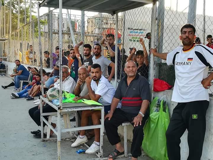 الأشبال يفوز على اليرموك على ارض ملعب فلسطين في مخيم البداوي