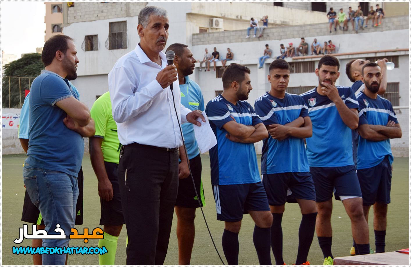  منظمة الشبيبة الفلسطينية ونادي القدس يختتمان دورة الشهيد أبو علي مصطفى الرياضية في مخيم البداوي