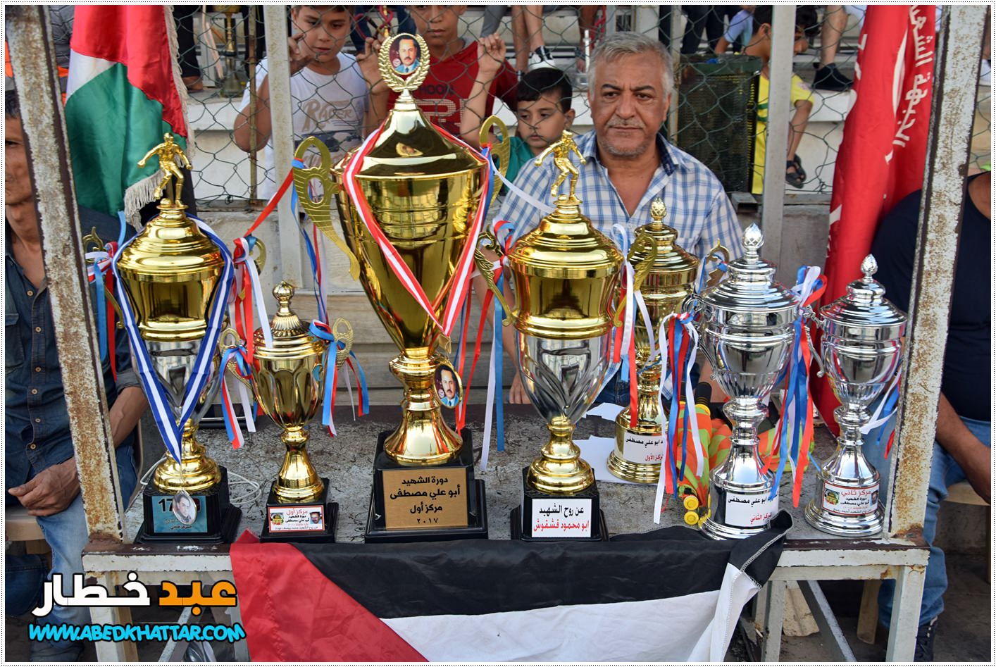  منظمة الشبيبة الفلسطينية ونادي القدس يختتمان دورة الشهيد أبو علي مصطفى الرياضية في مخيم البداوي