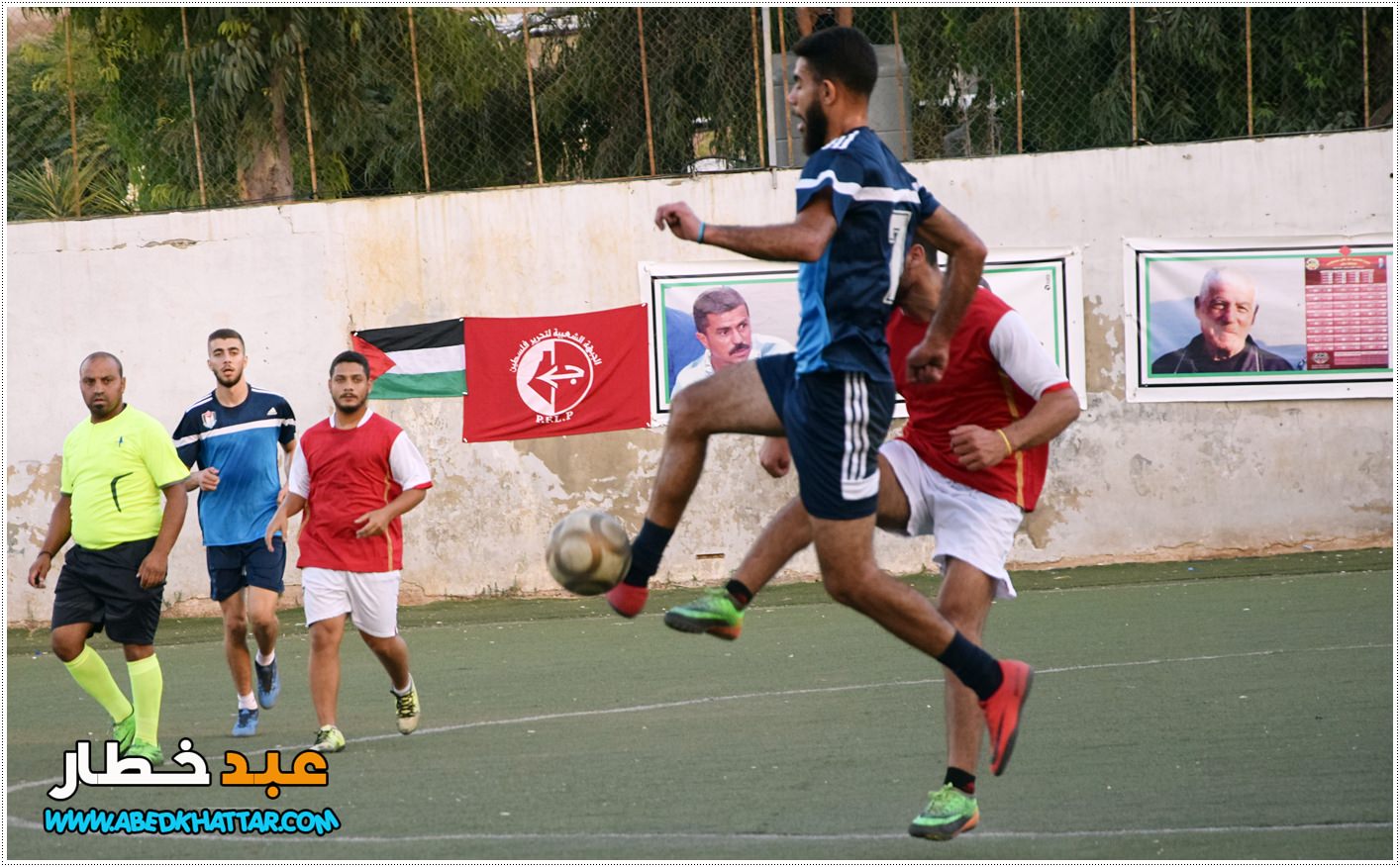  منظمة الشبيبة الفلسطينية ونادي القدس يختتمان دورة الشهيد أبو علي مصطفى الرياضية في مخيم البداوي