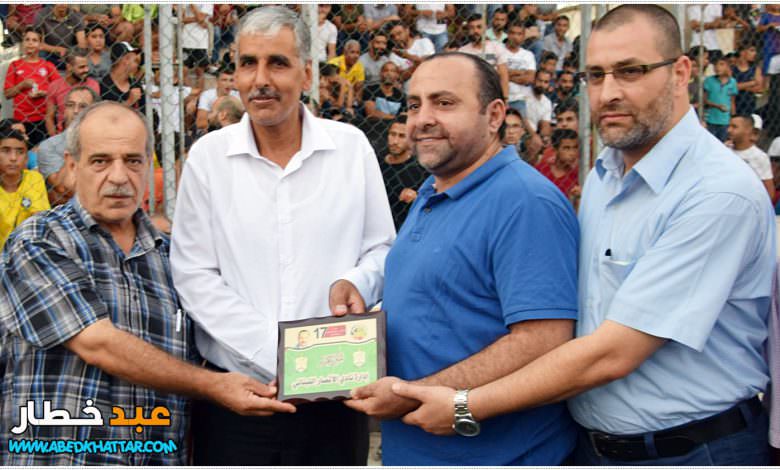 بحضور جماهيري كبير منظمة الشبيبة الفلسطينية ونادي القدس يختتمان دورة الشهيد أبو علي مصطفى الرياضية في مخيم البداوي