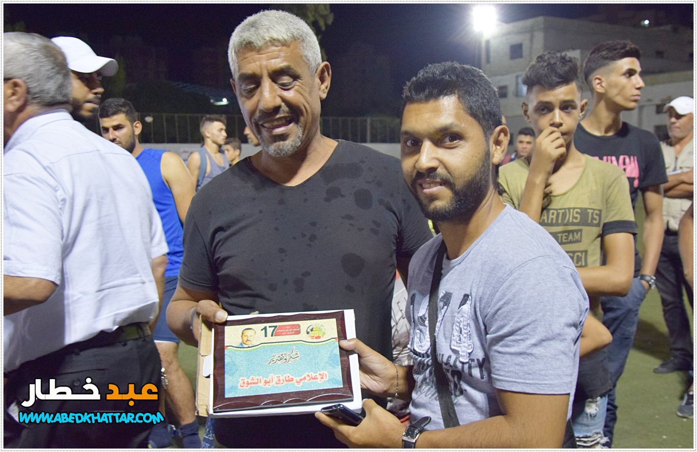  منظمة الشبيبة الفلسطينية ونادي القدس يختتمان دورة الشهيد أبو علي مصطفى الرياضية في مخيم البداوي