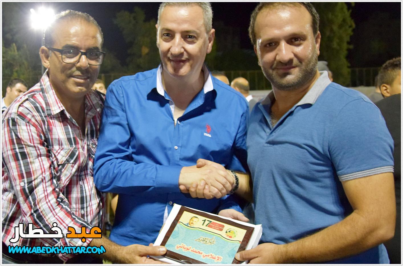  منظمة الشبيبة الفلسطينية ونادي القدس يختتمان دورة الشهيد أبو علي مصطفى الرياضية في مخيم البداوي