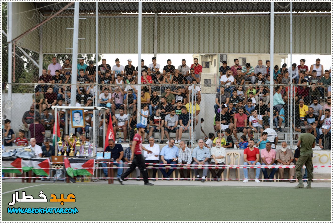  منظمة الشبيبة الفلسطينية ونادي القدس يختتمان دورة الشهيد أبو علي مصطفى الرياضية في مخيم البداوي