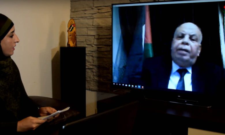 رفيق أبو ضلفة عضو المكتب السياسي لجبهه النضال الشعبي الفلسطيني في غزة في برنامج بانوراما برلين