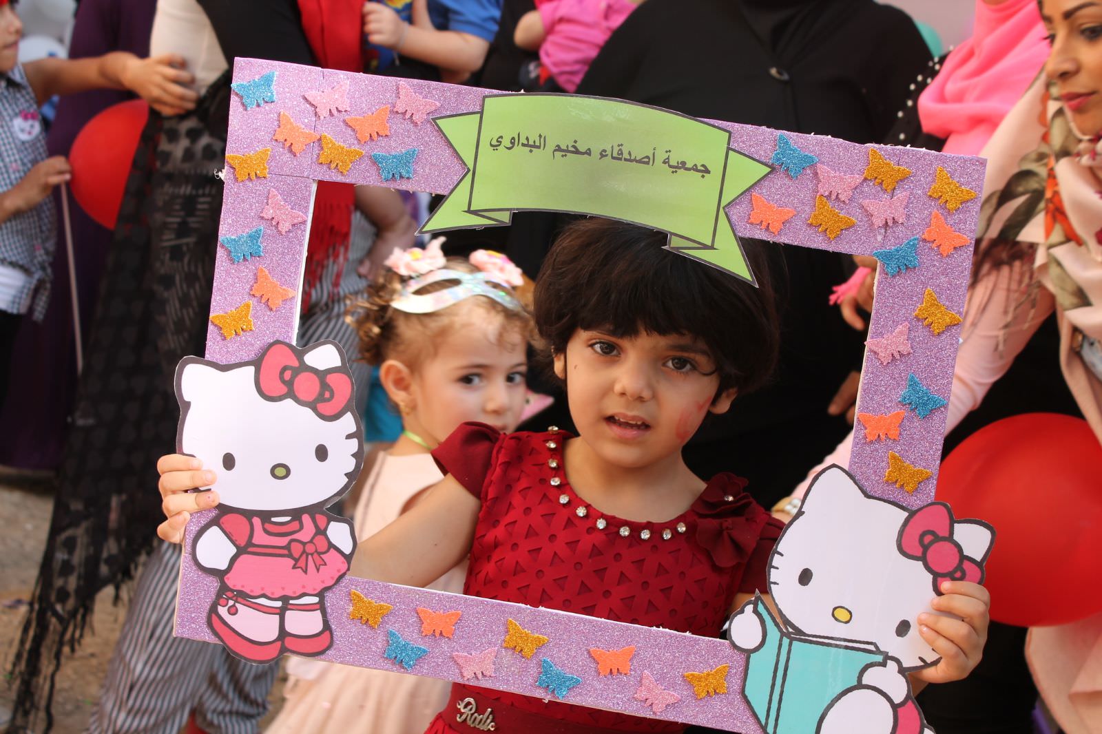 افتتاح مركز رعاية الأيتام والاطفال في مخيم البداوي