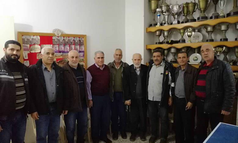 شعبة البداوي تزور ادارة نادي شبيبة فلسطين