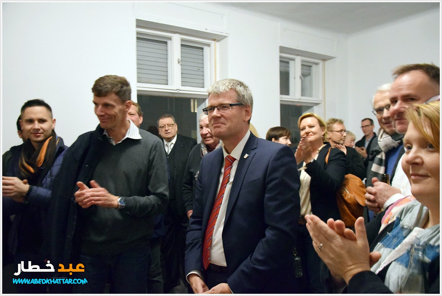 رائد صالح يفتتح رسمياً مكتبه الجديد في العاصمة الالمانية برلين