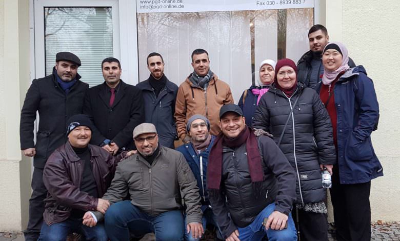 زيارة مؤسسة ابن رشد التعليمية - مالمو للتجمع الفلسطيني في برلين